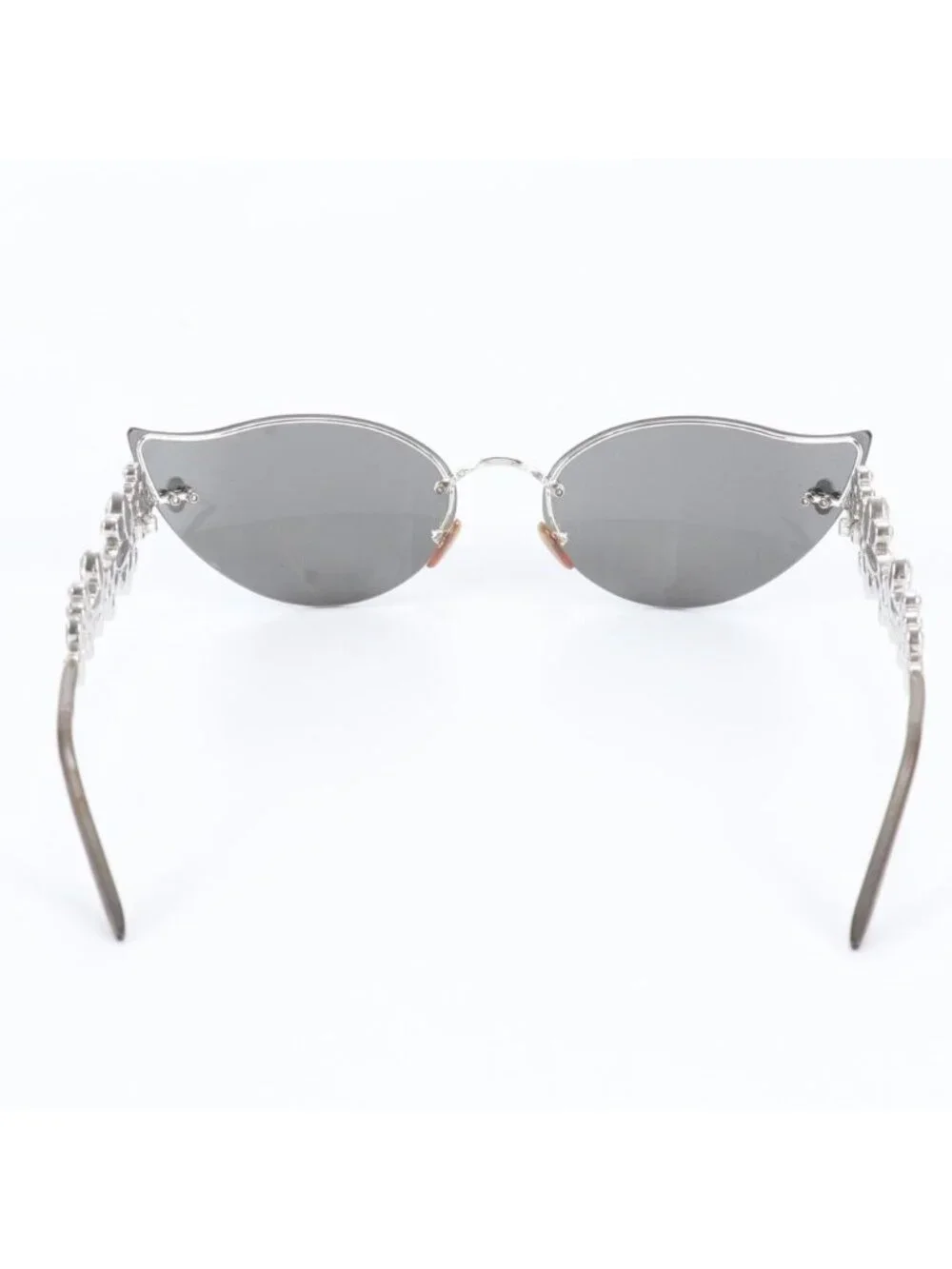 Louis Vuitton Swarovski Monogram Flower Cat's Eye Sunglasses Eyewear